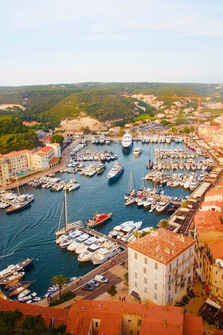 Bonifacio Harbor Corsica