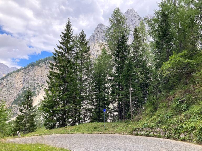 Vršič pass Slovenia Alps Kranjska Gora