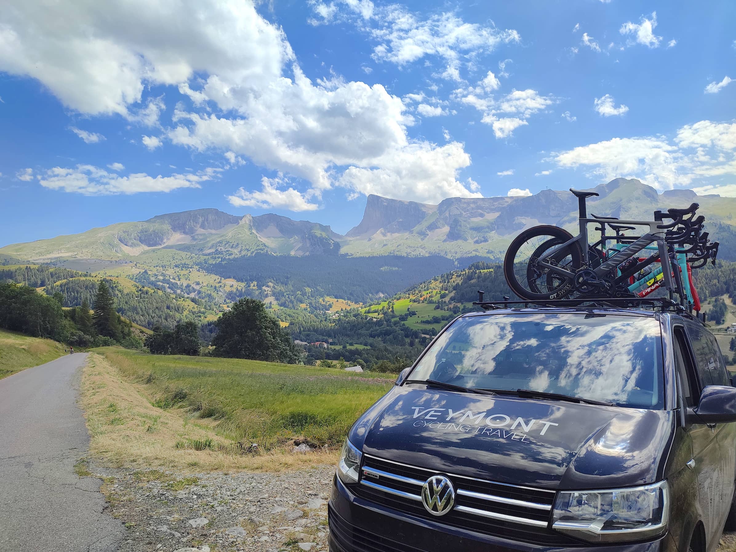 Supported bike tour Alps