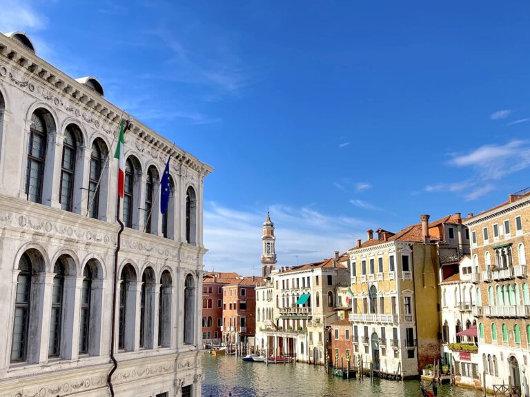 Venice Italy canals bike tour