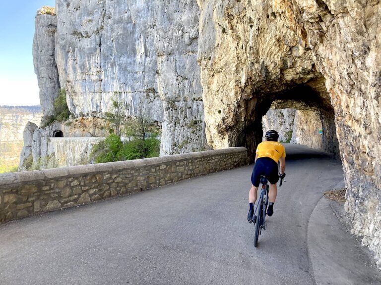 Vercors panoramic road cycling
