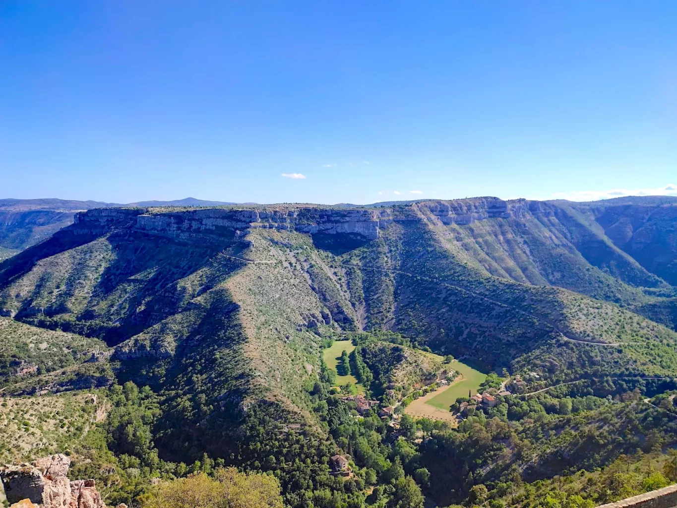 Cirque de Navacelles and its meander, between Hérault and Gard, in the heart of Languedoc